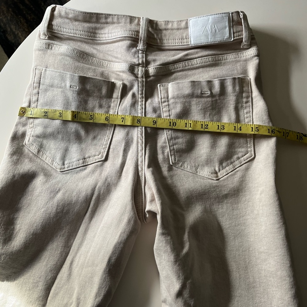 Zara high rise straight leg jeans - Picture 4 of 8